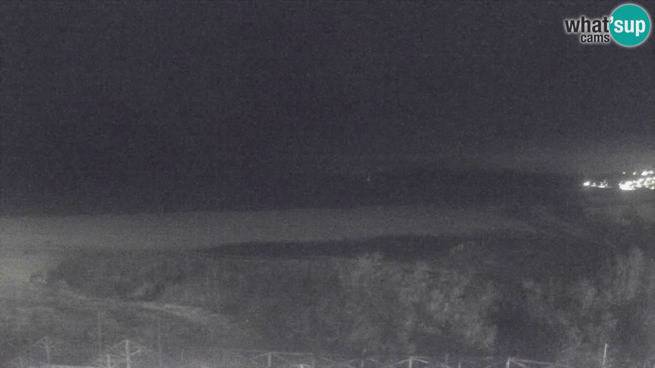 Cámara web Torre dei Corsari – Vista en directo de la playa desde Punta Usai