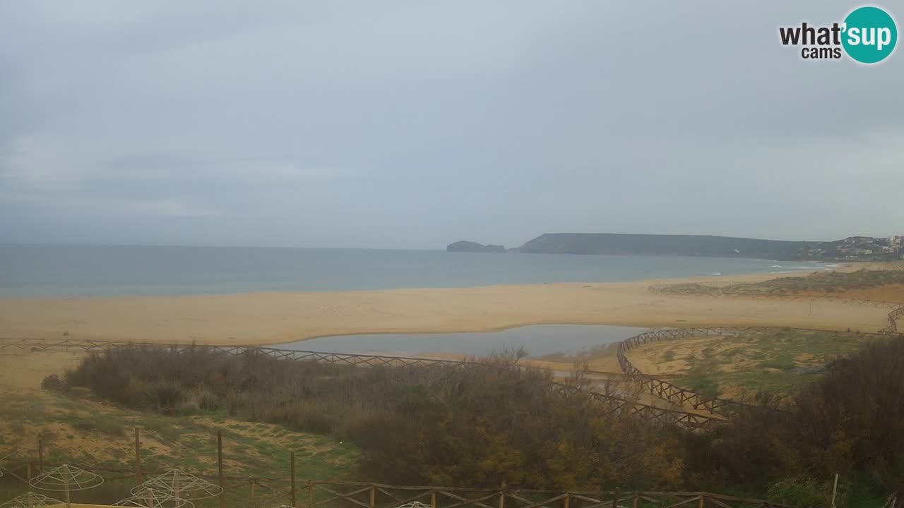 Cámara web Torre dei Corsari – Vista en directo de la playa desde Punta Usai