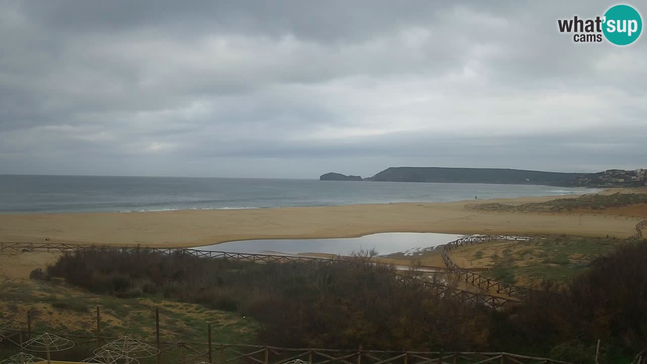 Cámara web Torre dei Corsari – Vista en directo de la playa desde Punta Usai