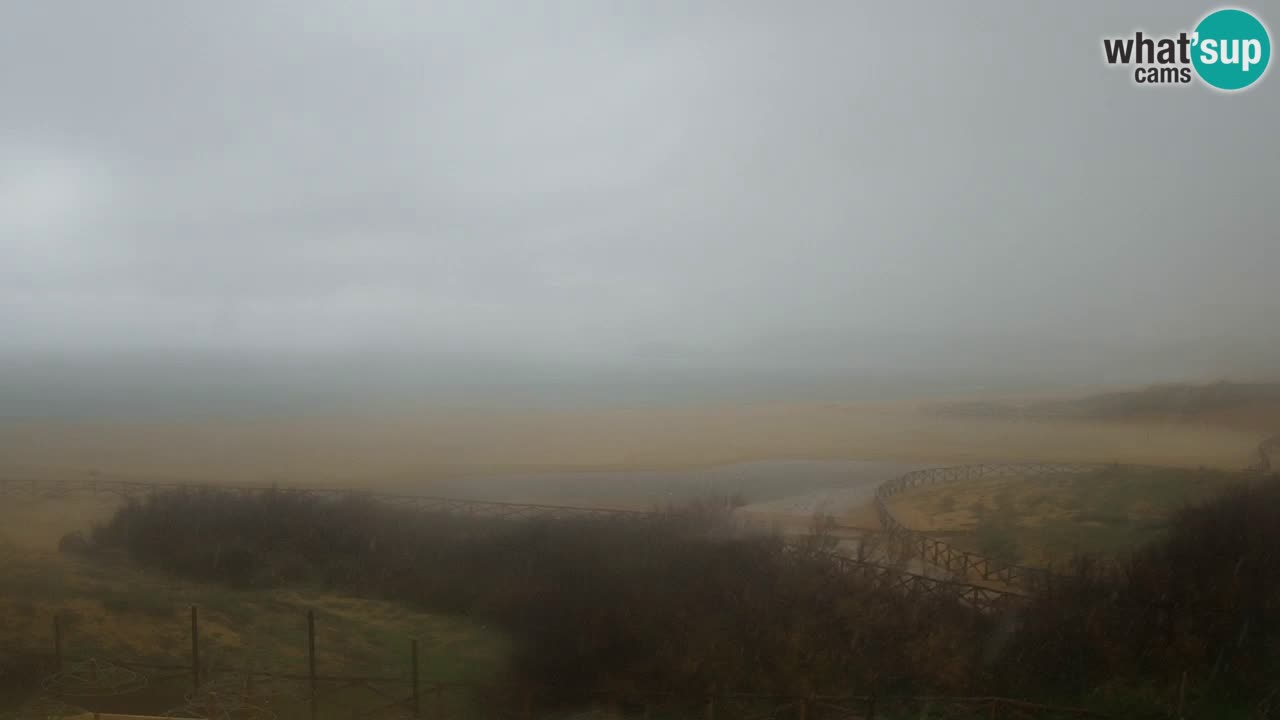 Webcam Torre dei Corsari – Live Beach View from Punta Usai