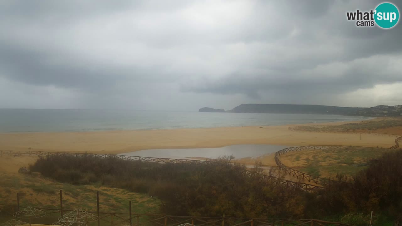 Webcam Torre dei Corsari – Liveblick auf den Strand von Punta Usai