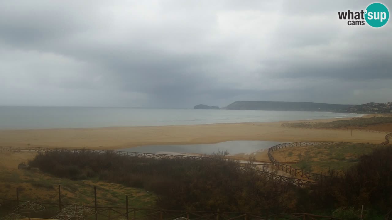 Webcam Torre dei Corsari – Vue en direct sur la plage depuis Punta Usai