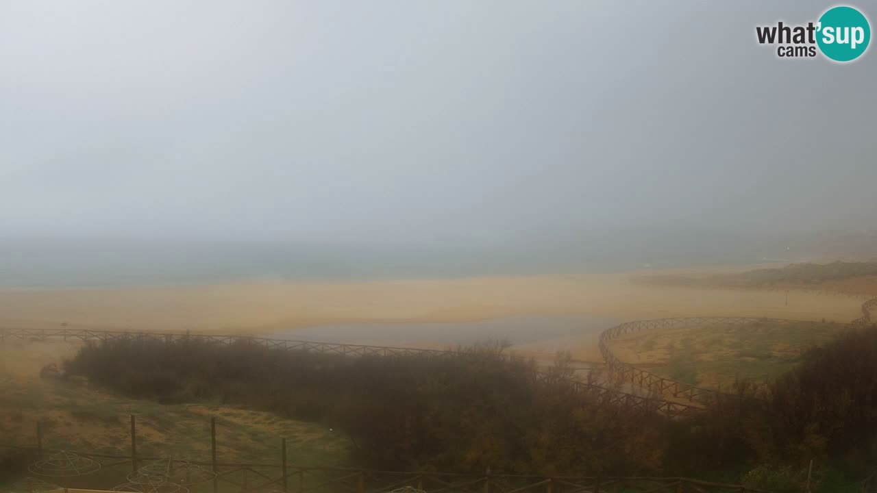 Webcam Torre dei Corsari – Live Beach View from Punta Usai