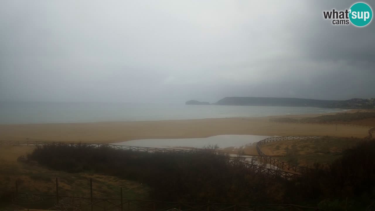 Webcam Torre dei Corsari – Vista live sulla spiaggia da Punta Usai