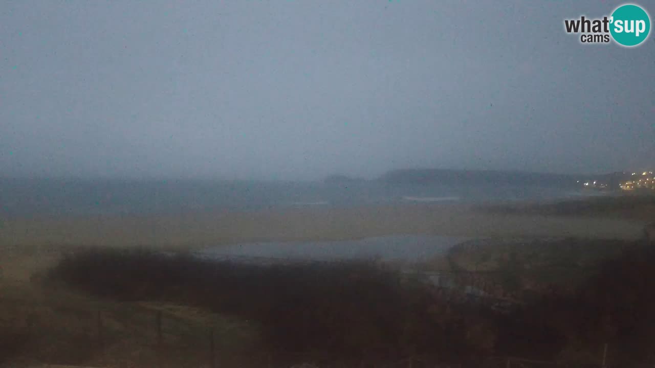 Webcam Torre dei Corsari – Vista live sulla spiaggia da Punta Usai