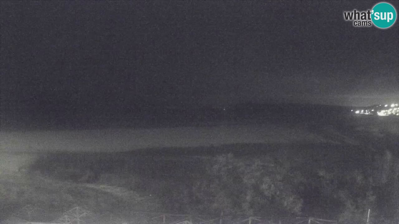 Webcam Torre dei Corsari – Liveblick auf den Strand von Punta Usai