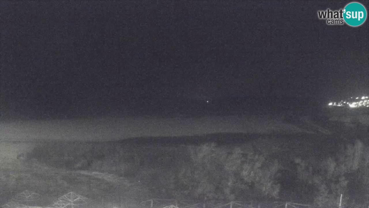 Webcam Torre dei Corsari – Live Beach View from Punta Usai