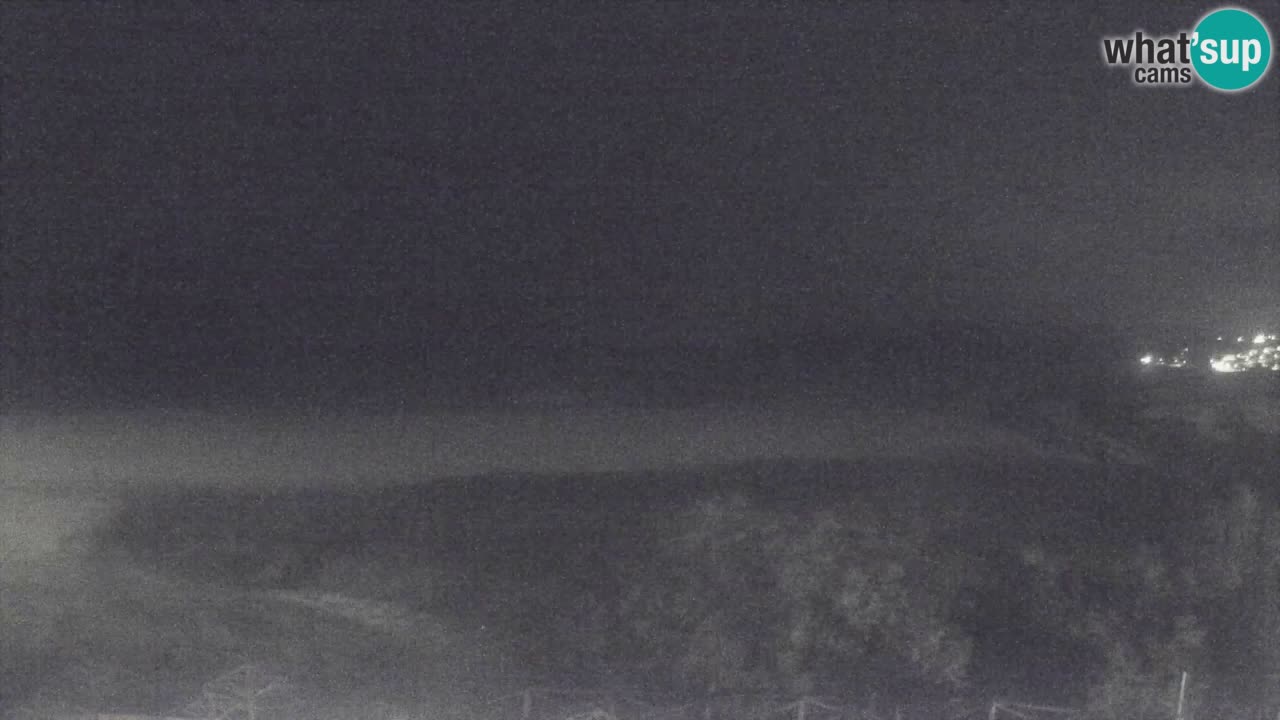 Webcam Torre dei Corsari – Vista live sulla spiaggia da Punta Usai