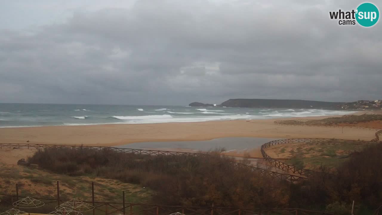 Webcam Torre dei Corsari – Live Beach View from Punta Usai