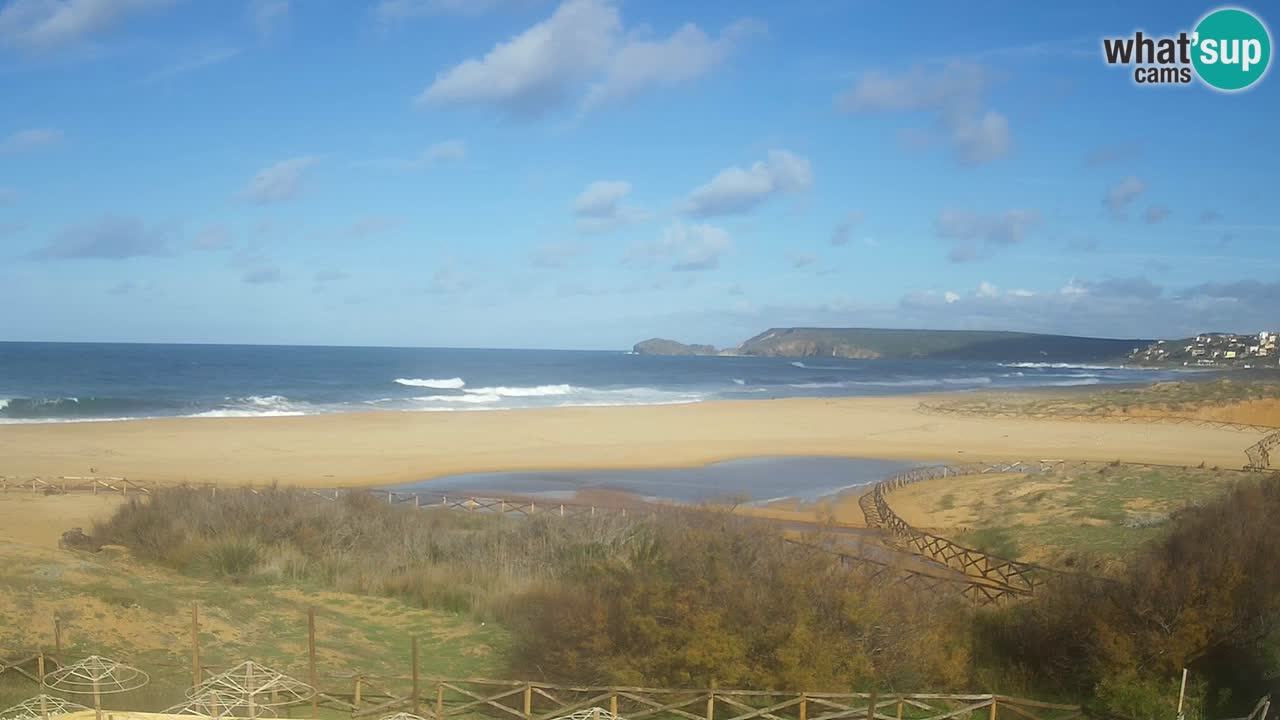 Webcam Torre dei Corsari – Vue en direct sur la plage depuis Punta Usai
