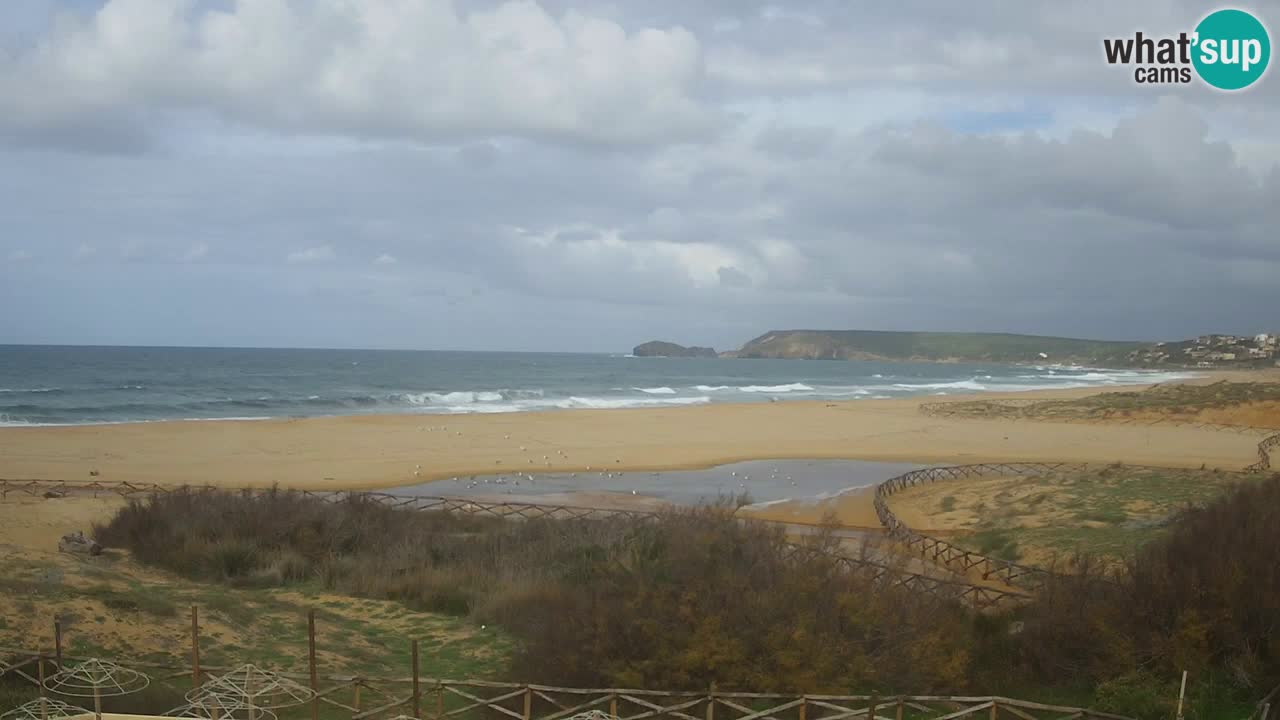 Webcam Torre dei Corsari – Liveblick auf den Strand von Punta Usai
