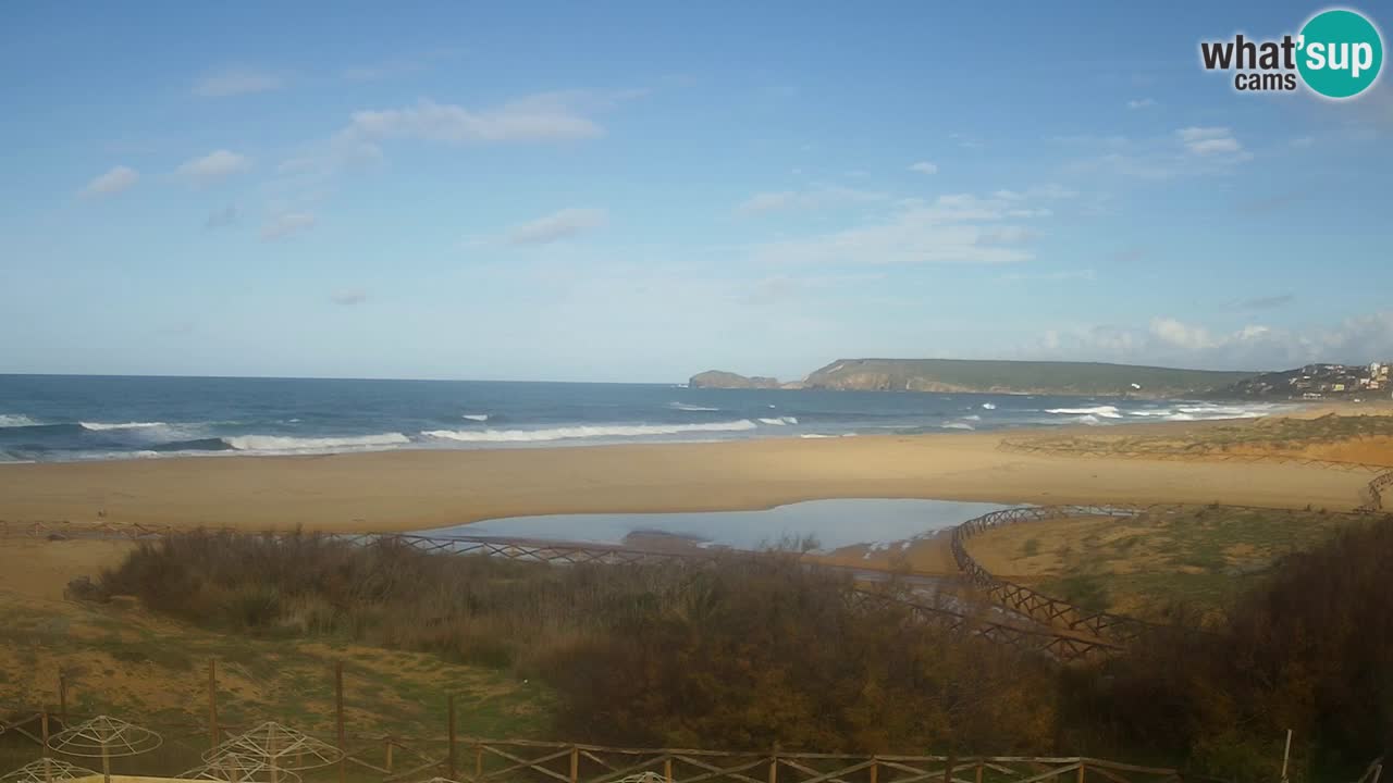 Webcam Torre dei Corsari – Live Beach View from Punta Usai