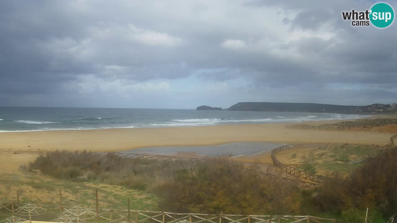 Cámara web Torre dei Corsari – Vista en directo de la playa desde Punta Usai