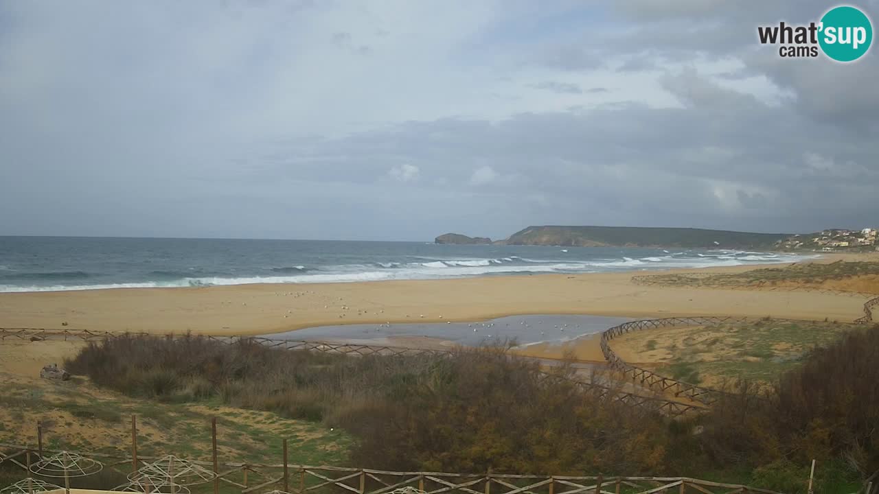 Webcam Torre dei Corsari – Vista live sulla spiaggia da Punta Usai