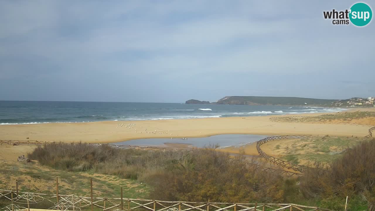 Webcam Torre dei Corsari – Liveblick auf den Strand von Punta Usai