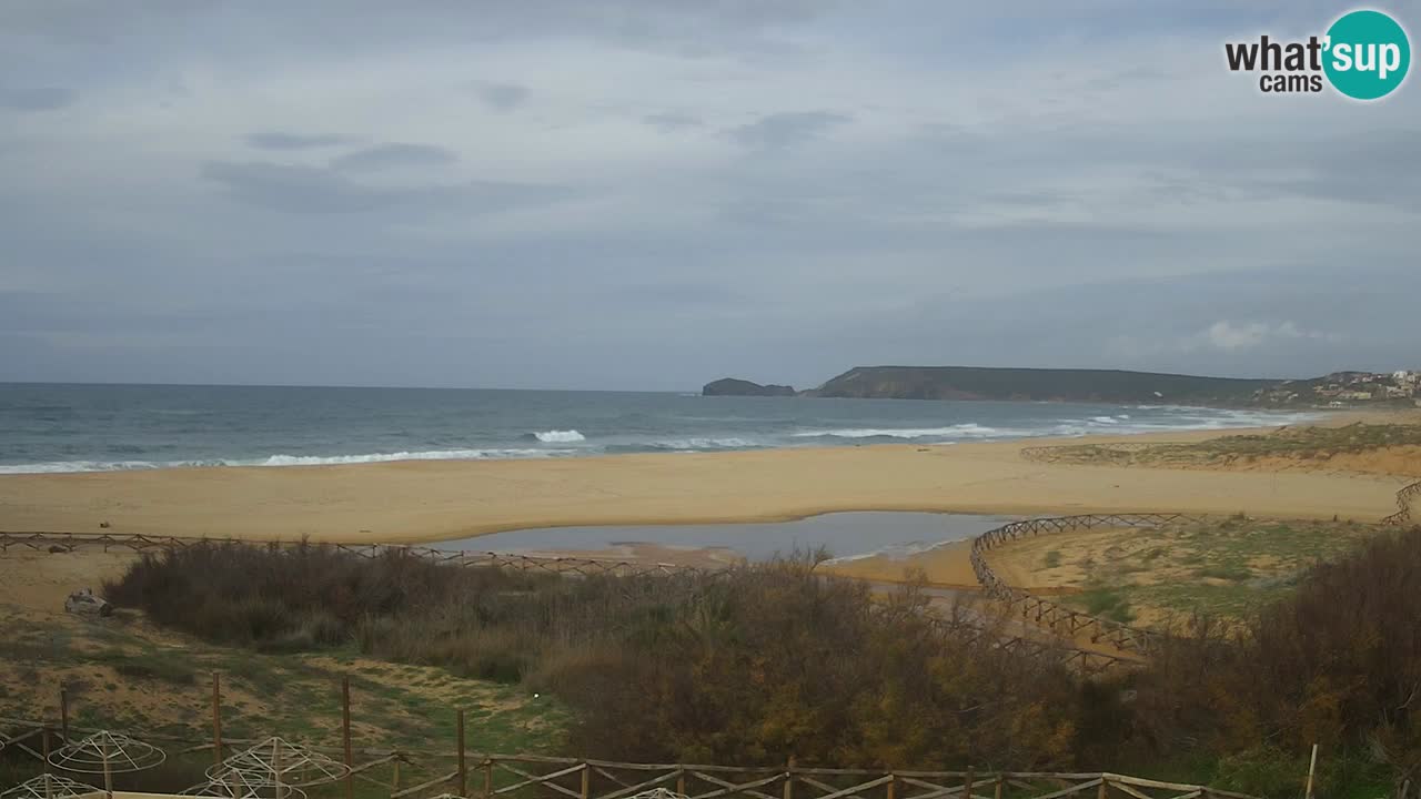Webcam Torre dei Corsari – Liveblick auf den Strand von Punta Usai