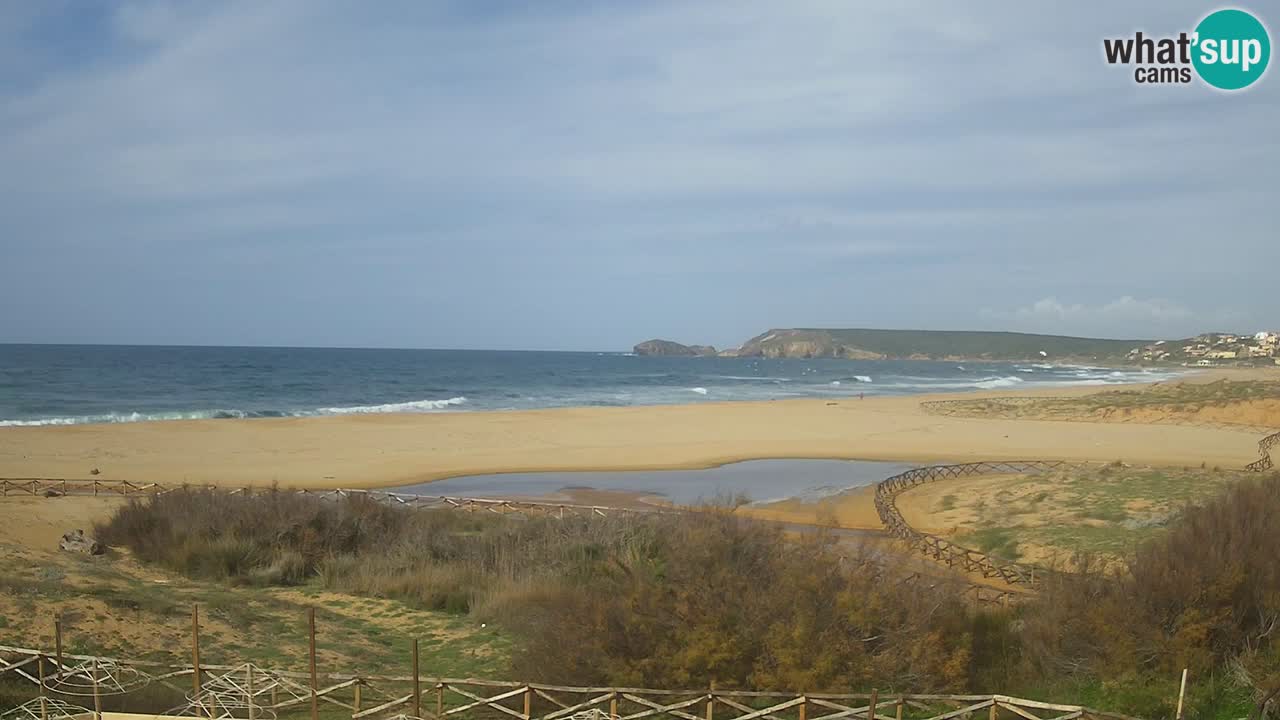 Webcam Torre dei Corsari – Live Beach View from Punta Usai