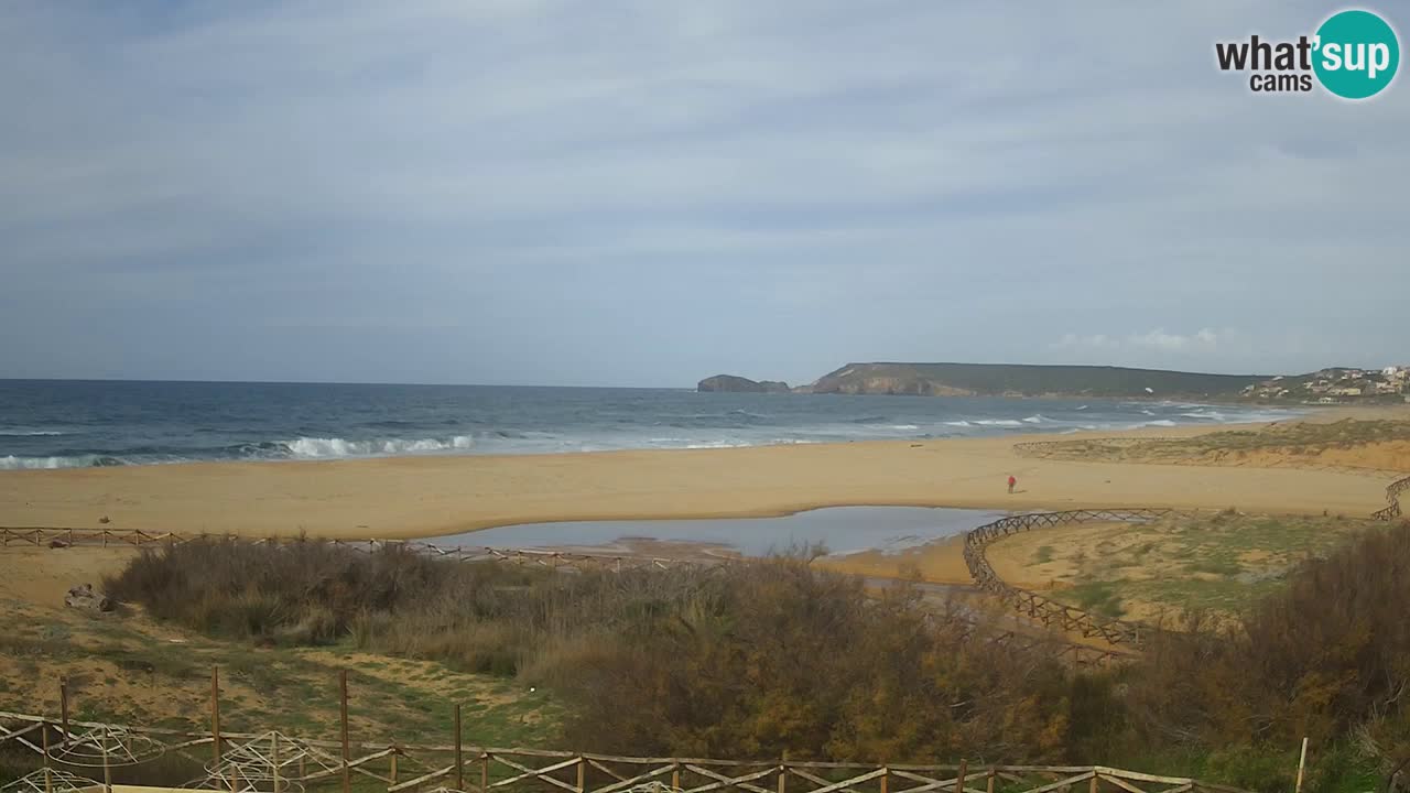 Webcam Torre dei Corsari – Vista live sulla spiaggia da Punta Usai