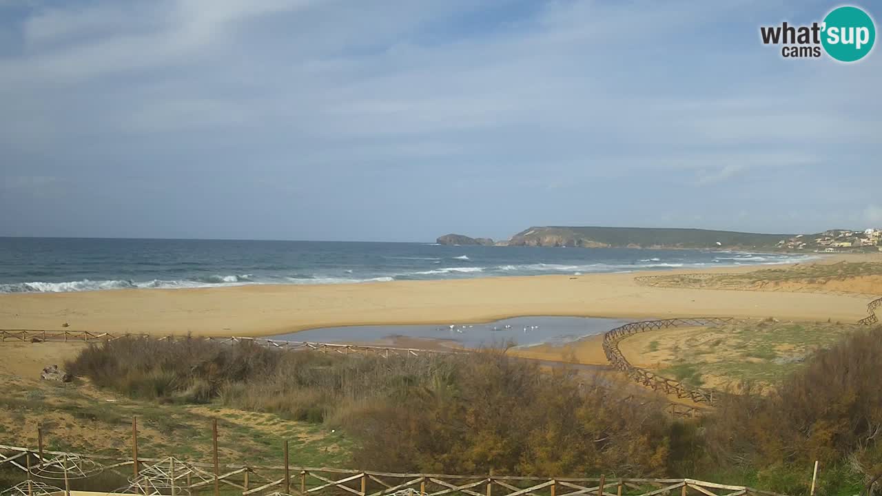 Webcam Torre dei Corsari – Live Beach View from Punta Usai