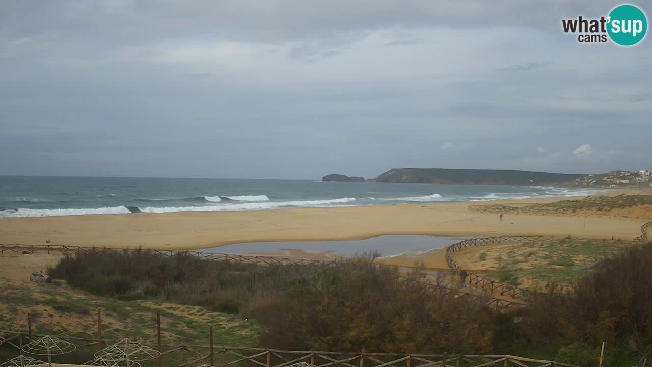 Webcam Torre dei Corsari – Vue en direct sur la plage depuis Punta Usai