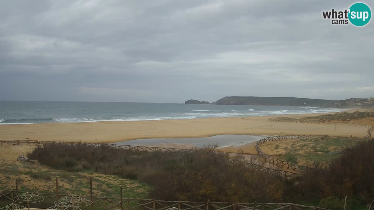 Webcam Torre dei Corsari – Liveblick auf den Strand von Punta Usai