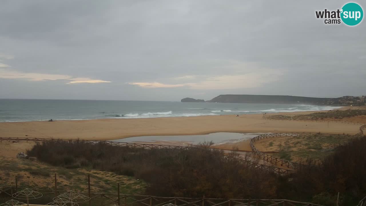 Cámara web Torre dei Corsari – Vista en directo de la playa desde Punta Usai