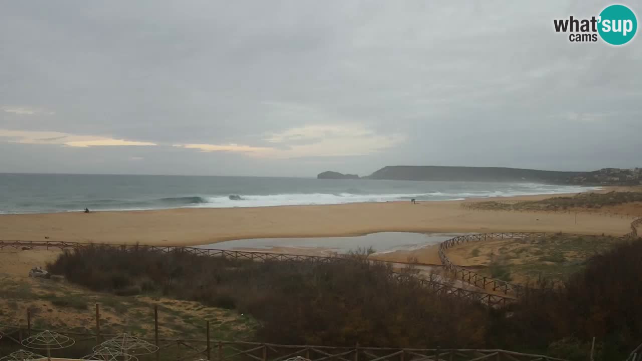 Webcam Torre dei Corsari – Liveblick auf den Strand von Punta Usai