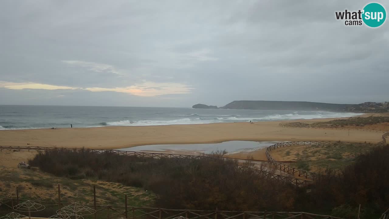 Webcam Torre dei Corsari – Live Beach View from Punta Usai