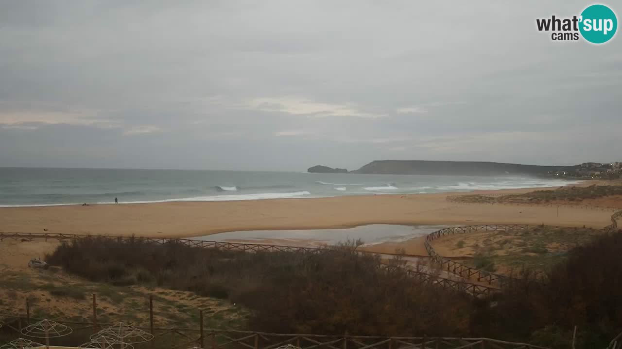 Webcam Torre dei Corsari – Vue en direct sur la plage depuis Punta Usai