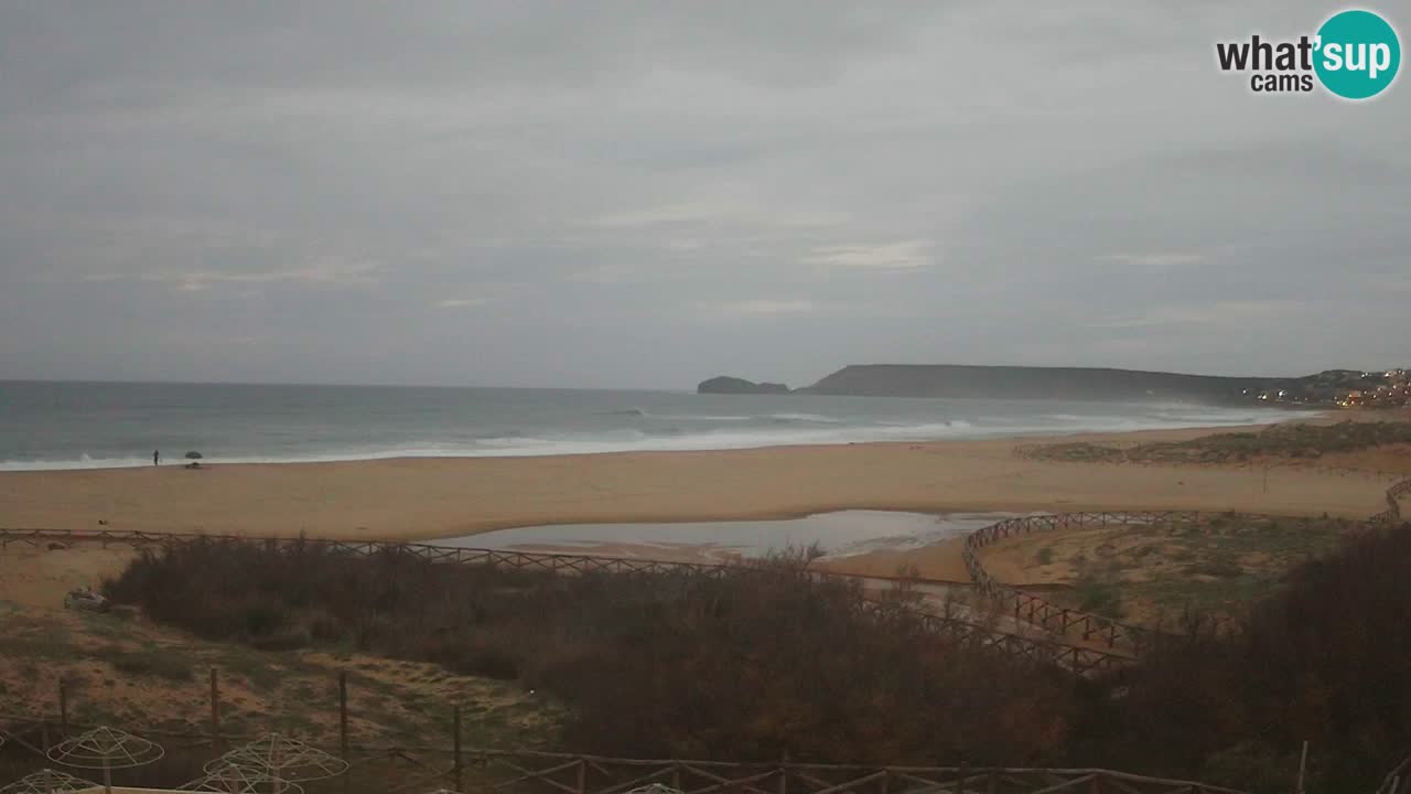 Cámara web Torre dei Corsari – Vista en directo de la playa desde Punta Usai