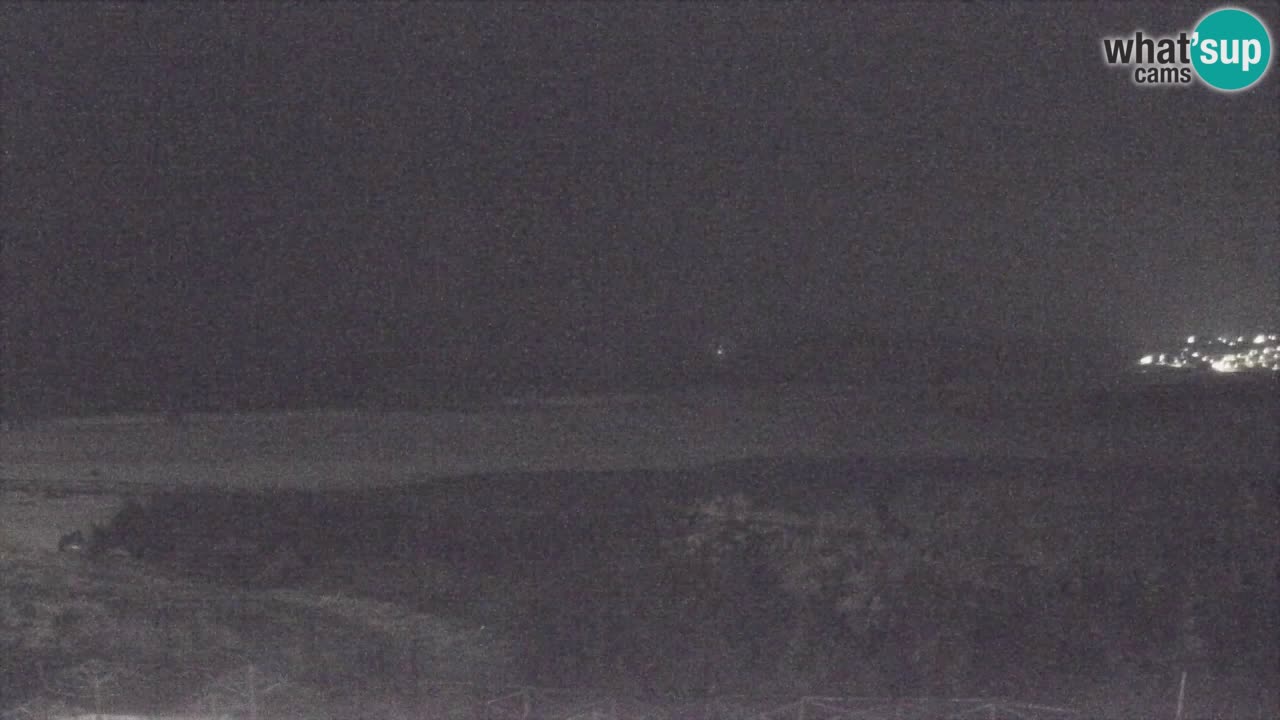 Cámara web Torre dei Corsari – Vista en directo de la playa desde Punta Usai