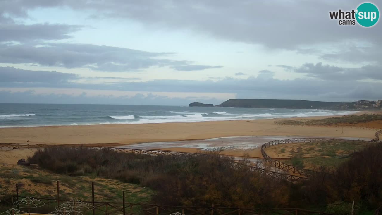 Webcam Torre dei Corsari – Live Beach View from Punta Usai
