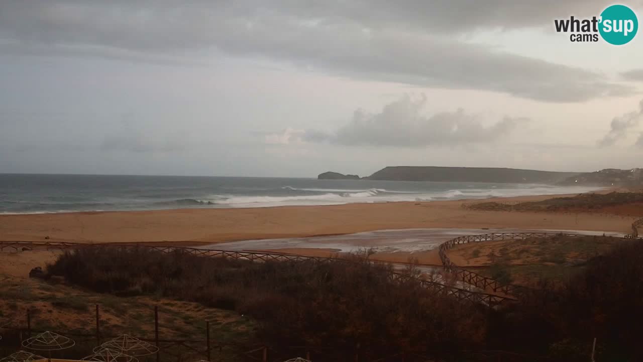 Webcam Torre dei Corsari – Live Beach View from Punta Usai