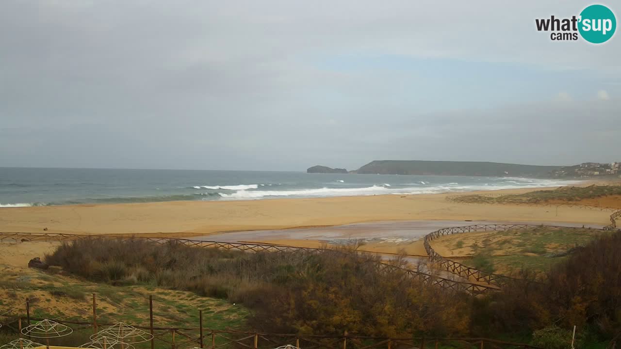 Webcam Torre dei Corsari – Live Beach View from Punta Usai