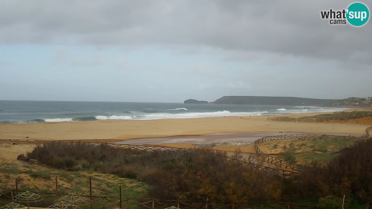 Webcam Torre dei Corsari – Vista live sulla spiaggia da Punta Usai