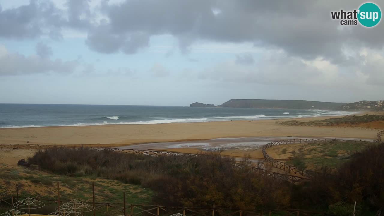 Webcam Torre dei Corsari – Live Beach View from Punta Usai