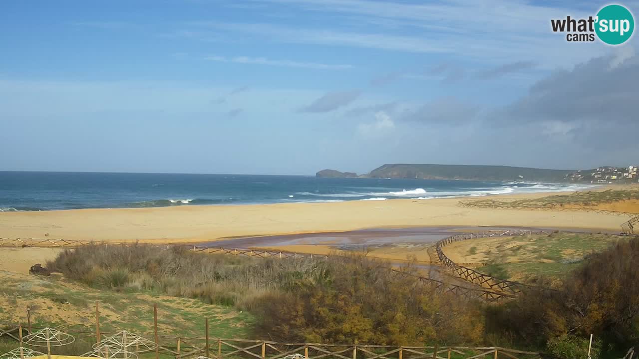 Webcam Torre dei Corsari – Live Beach View from Punta Usai