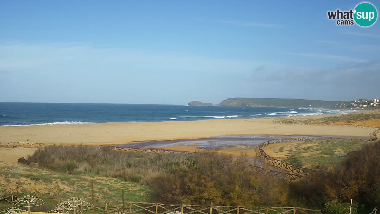 Webcam Torre dei Corsari – Live Beach View from Punta Usai