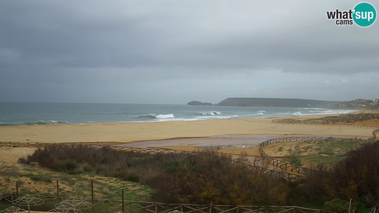 Webcam Torre dei Corsari – Vista live sulla spiaggia da Punta Usai