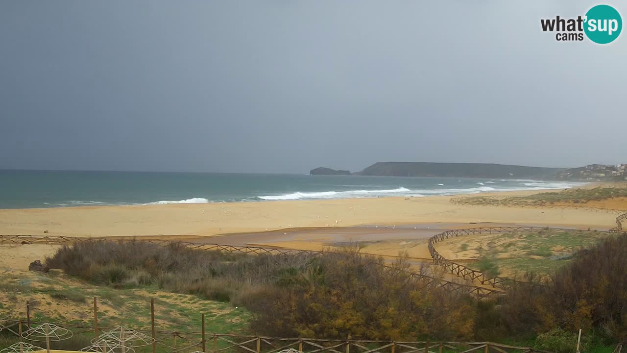 Webcam Torre dei Corsari – Liveblick auf den Strand von Punta Usai