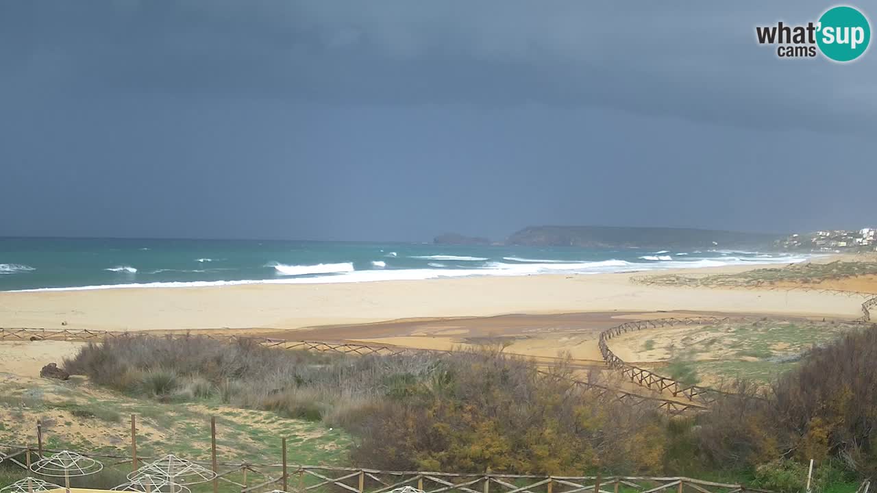 Webcam Torre dei Corsari – Live Beach View from Punta Usai