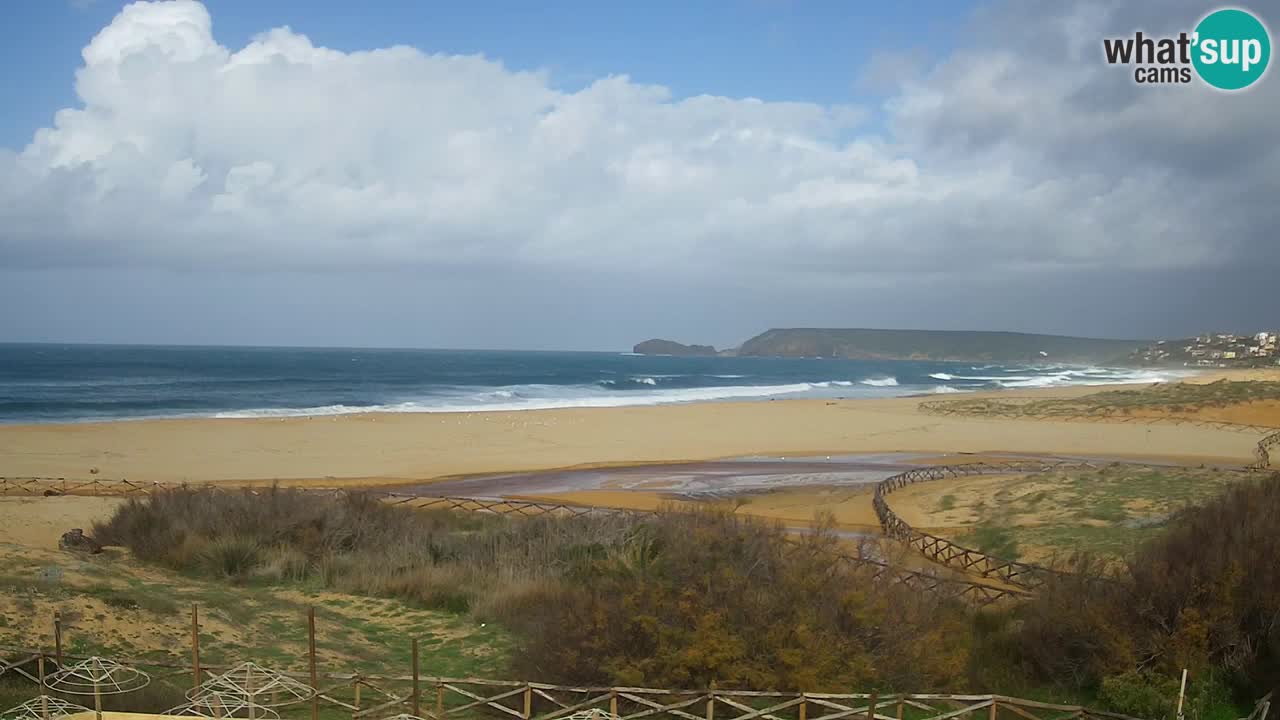 Webcam Torre dei Corsari – Vue en direct sur la plage depuis Punta Usai
