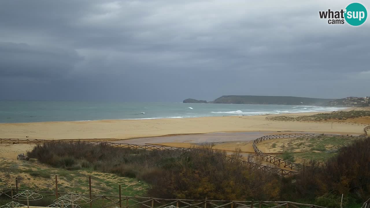 Webcam Torre dei Corsari – Vue en direct sur la plage depuis Punta Usai