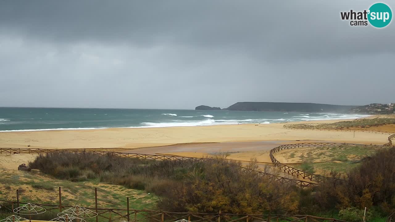 Webcam Torre dei Corsari – Vue en direct sur la plage depuis Punta Usai