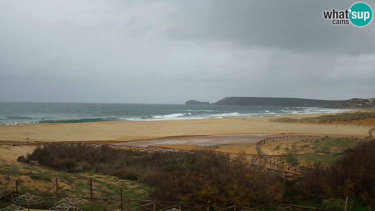 Webcam Torre dei Corsari – Vista live sulla spiaggia da Punta Usai