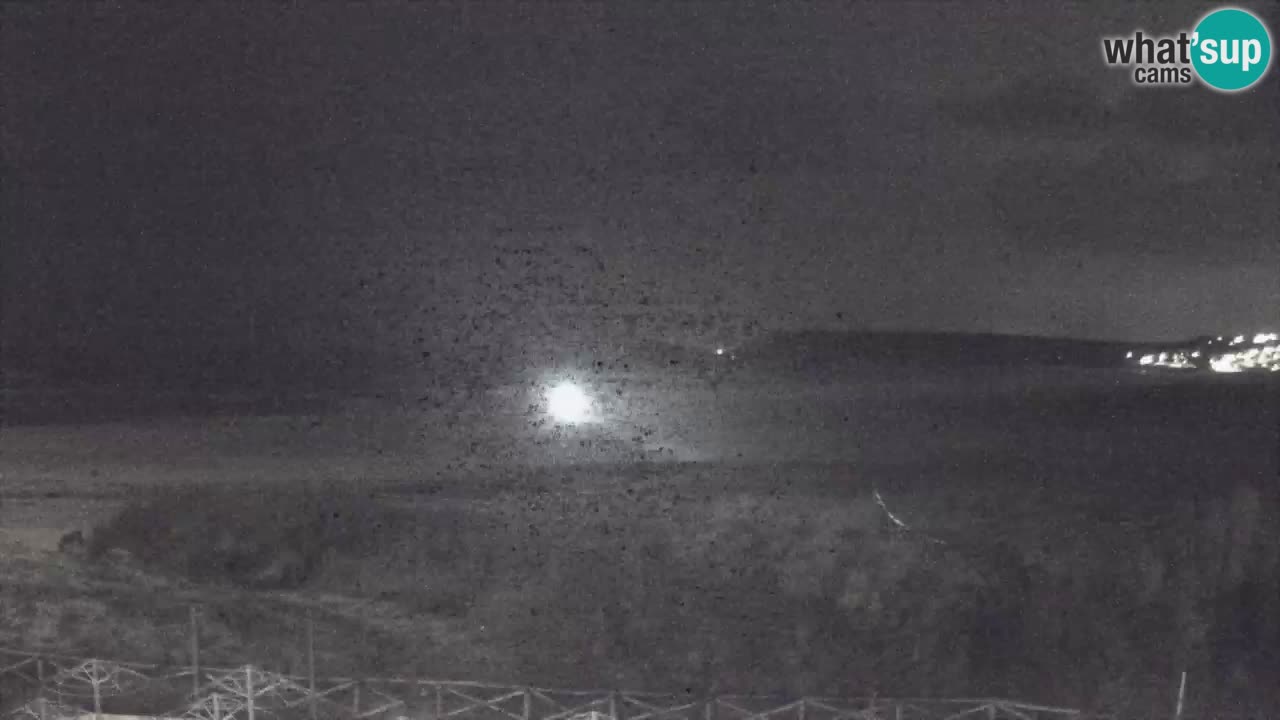 Cámara web Torre dei Corsari – Vista en directo de la playa desde Punta Usai