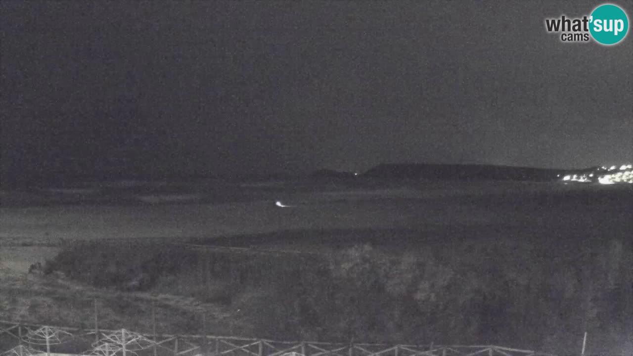 Webcam Torre dei Corsari – Live Beach View from Punta Usai