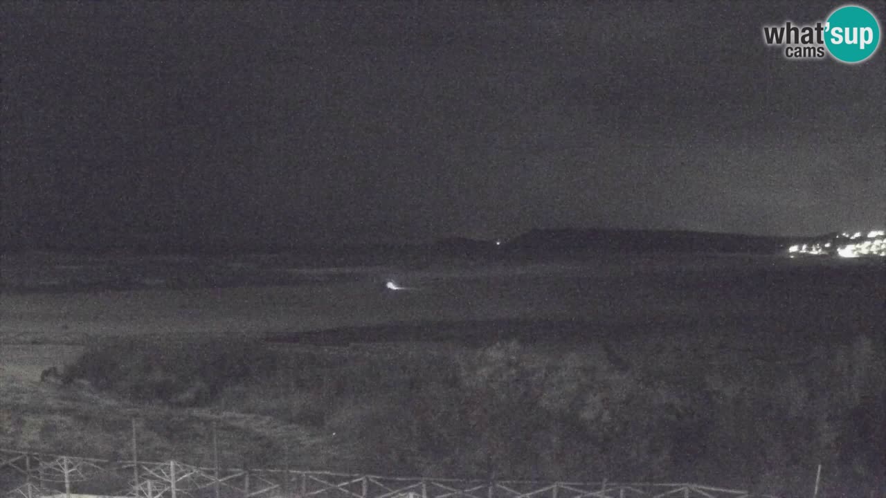 Webcam Torre dei Corsari – Vue en direct sur la plage depuis Punta Usai