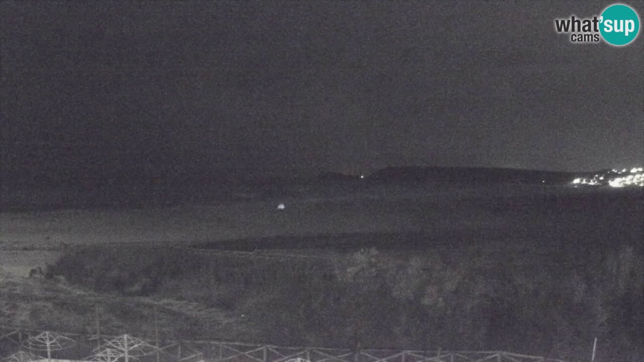 Webcam Torre dei Corsari – Liveblick auf den Strand von Punta Usai