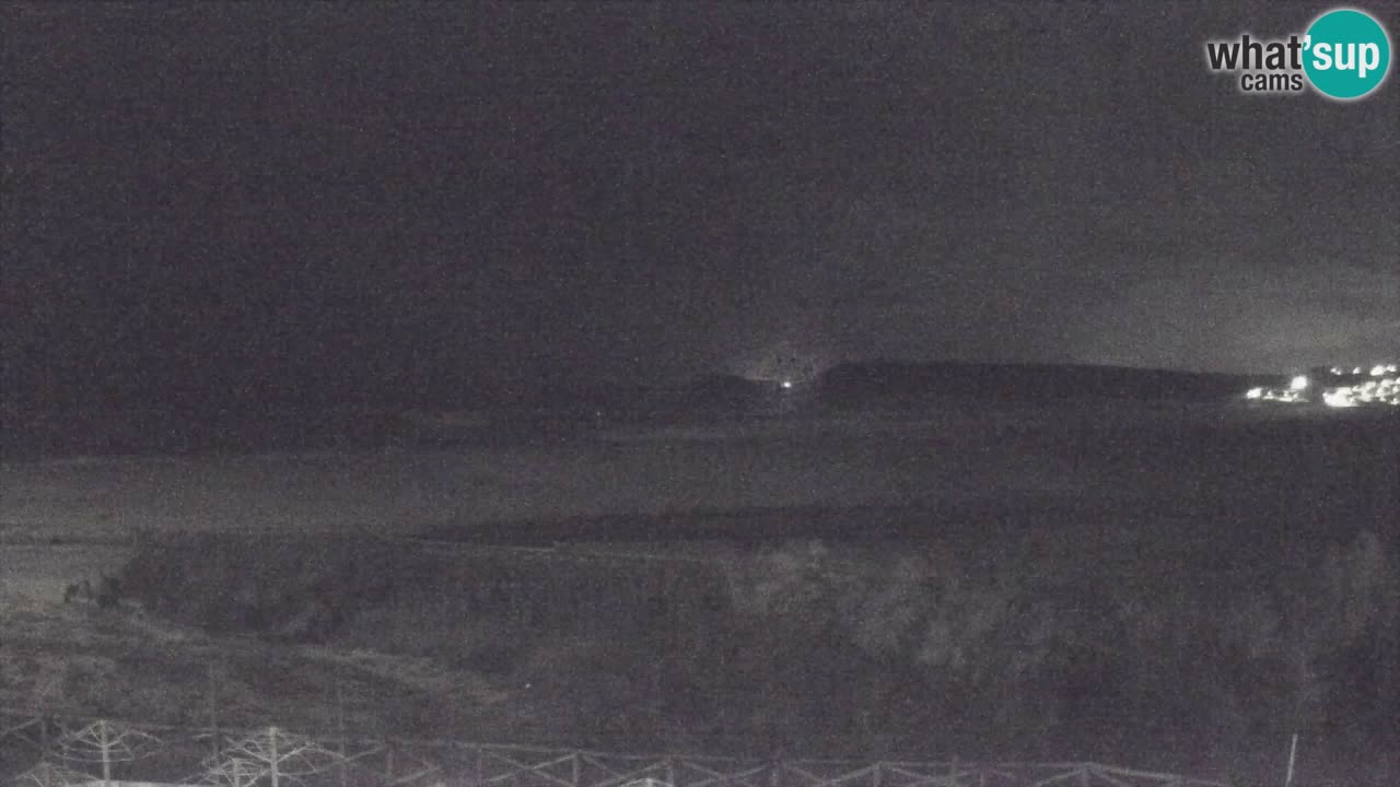 Webcam Torre dei Corsari – Vista live sulla spiaggia da Punta Usai